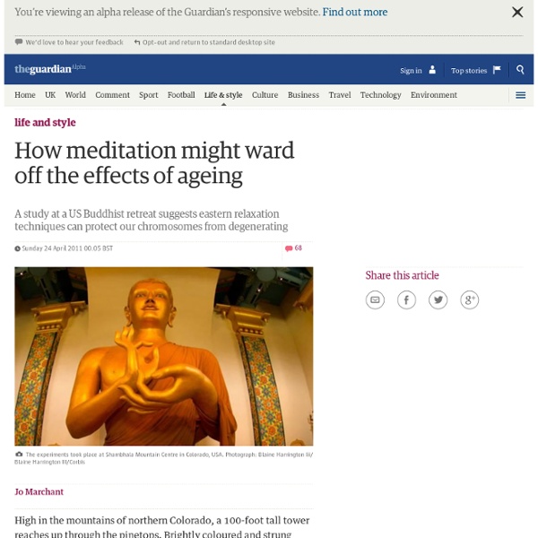 How meditation might ward off the effects of ageing