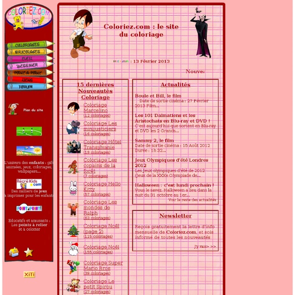 Le meilleur du coloriage sur coloriez.com
