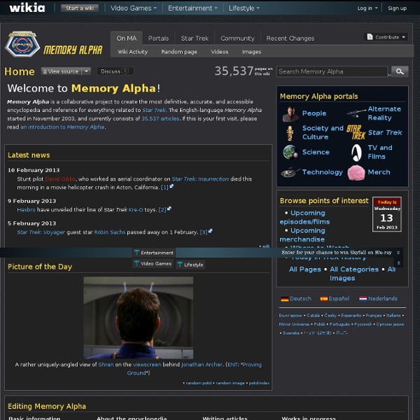 Memory Alpha - The Star Trek Wiki