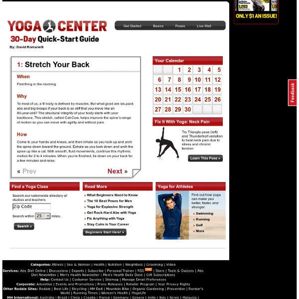 Men's Health - Yoga - Get Started Guide