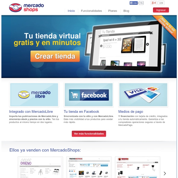 MercadoShops - Tu propia tienda virtual de comercio electrónico