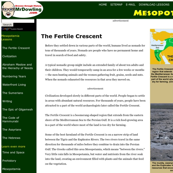 Mesopotamia and the Fertile Crescent