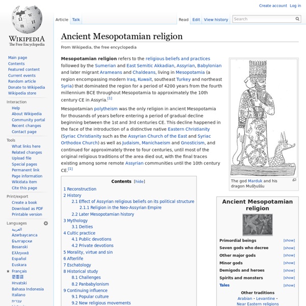 Mesopotamian religion