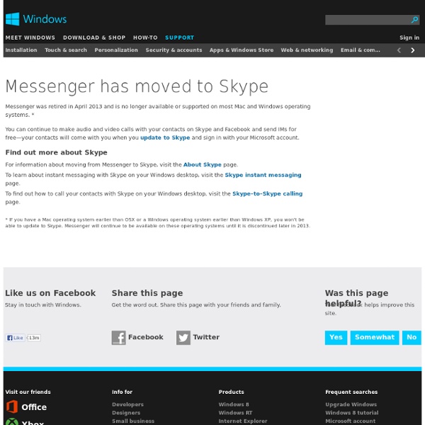 Windows Live Messenger 2011 - Instant messaging (IM), video chat