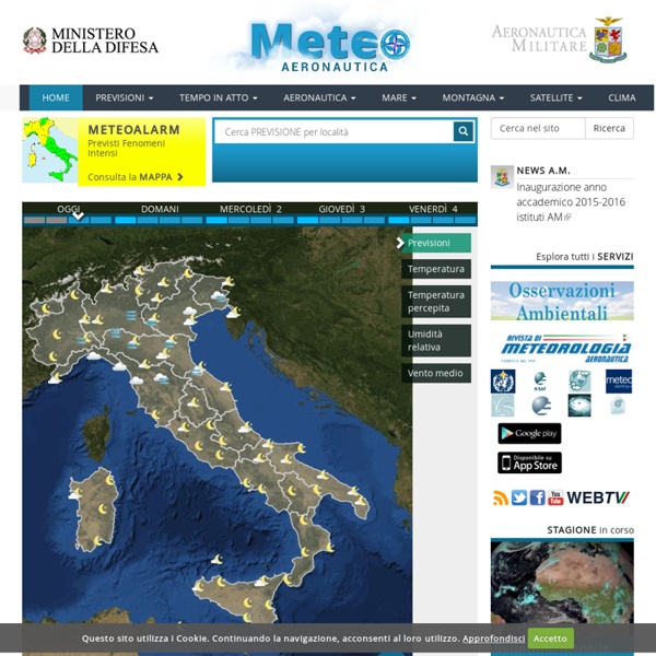 MeteoAM.it - Servizio Meteorologico Aeronautica Militare