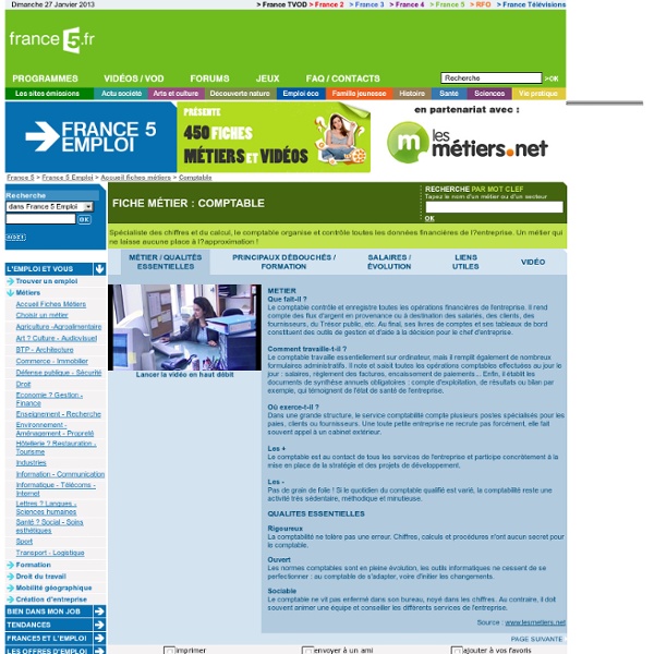 Fiche métier : Conseiller à l'emploi Grenoble Isère  conseiller à