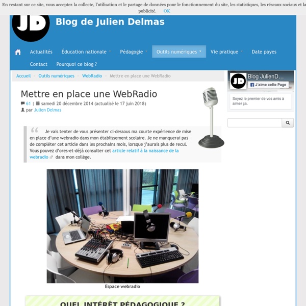 Mettre en place une WebRadio - Blog de Julien Delmas