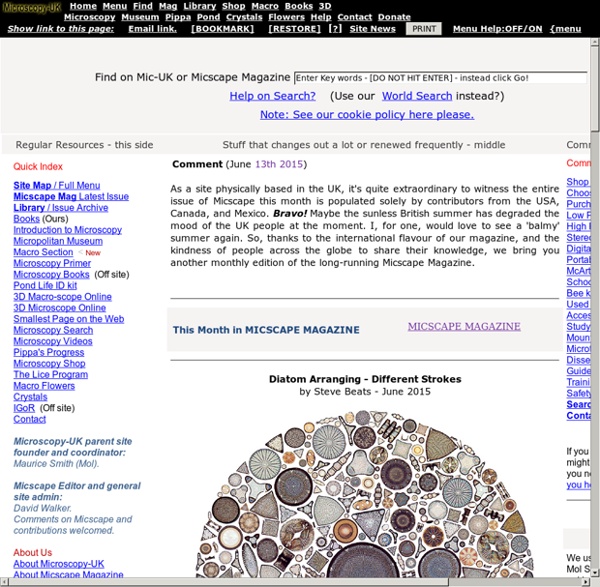 Microscopy-UK home page.