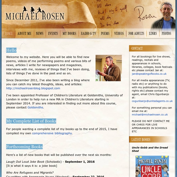 Michael Rosen - The Website