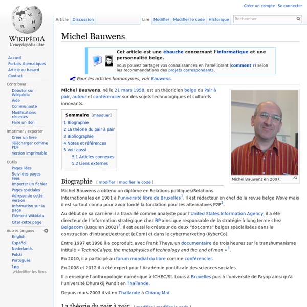 Michel Bauwens