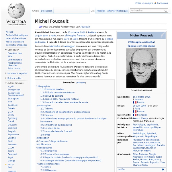 Michel Foucault