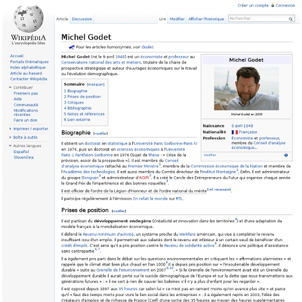 Michel Godet