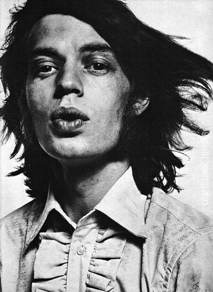 Mick Jagger by David Bailey
