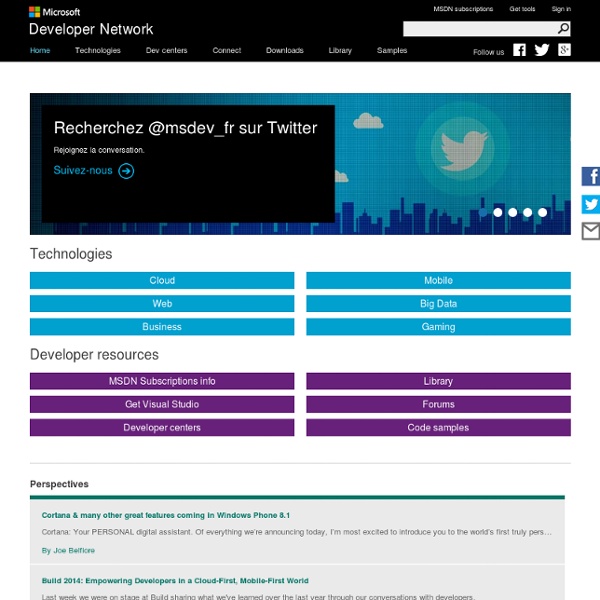 Windows Phone 7 - Les ressources techniques de la communauté