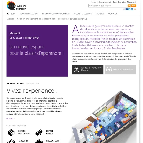 Education - la classe immersive