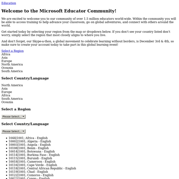 Education - Microsoft in Education