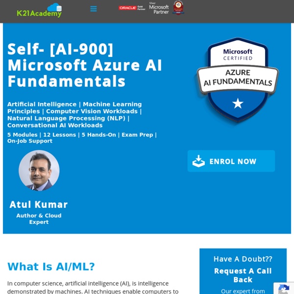 [AI-900] Microsoft Azure AI Fundamentals