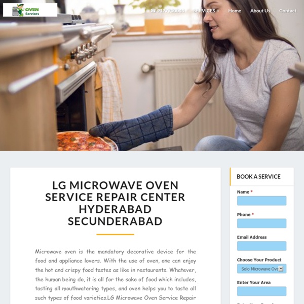 LG Microwave Oven Service Repair Center Hyderabad Secunderabad