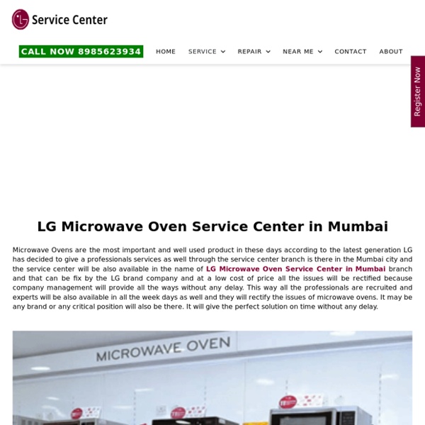 LG Microwave Oven Service Center in Mumbai