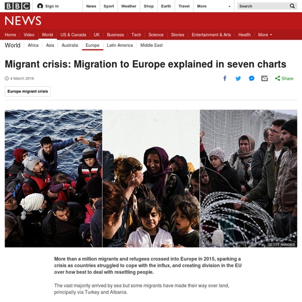 Migrant crisis: Migration to Europe explained in seven charts