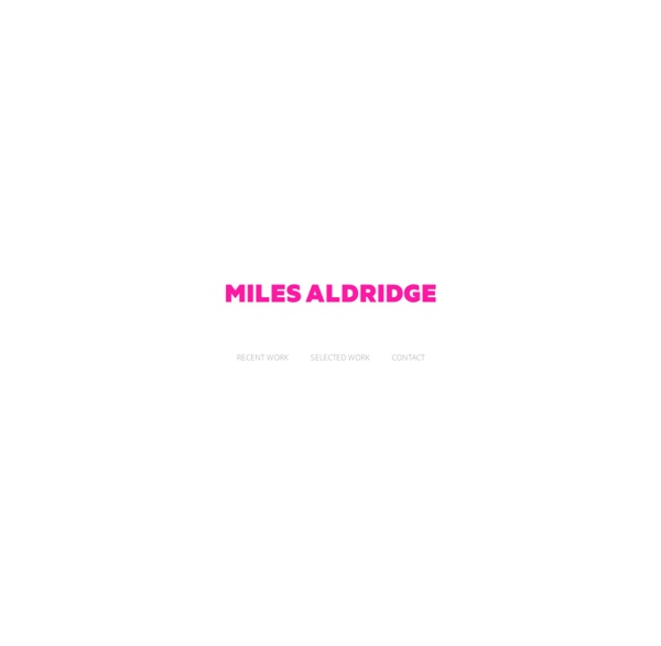 Miles Aldridge
