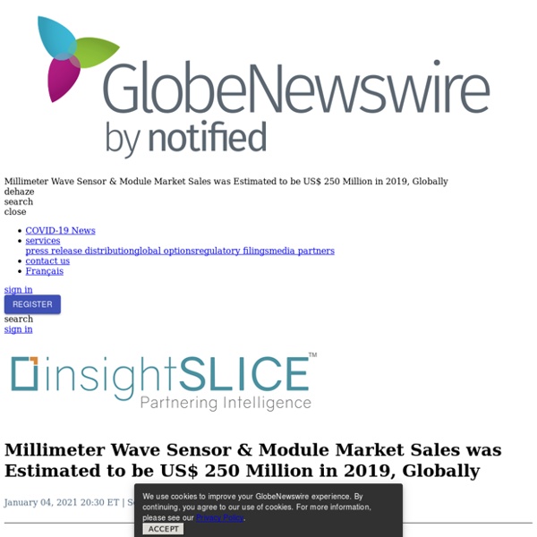 Millimeter Wave Sensor & Module Market Sales was Estimated