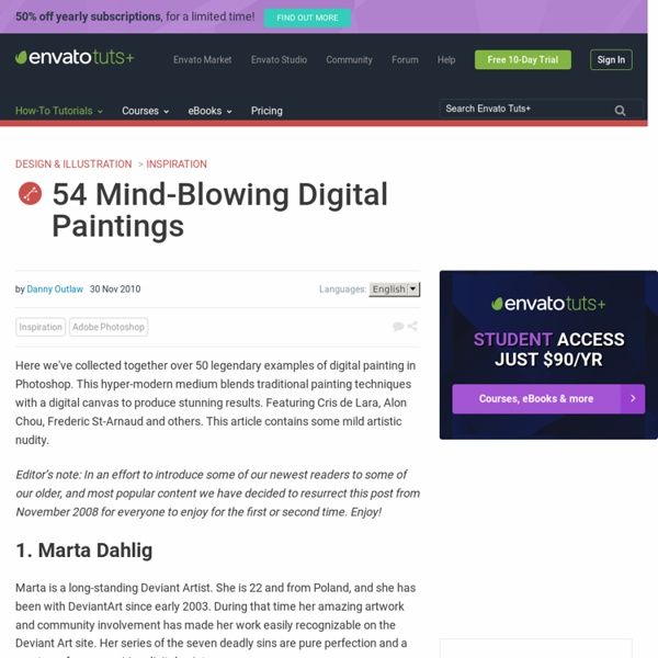54 Mind-Blowing Digital Paintings