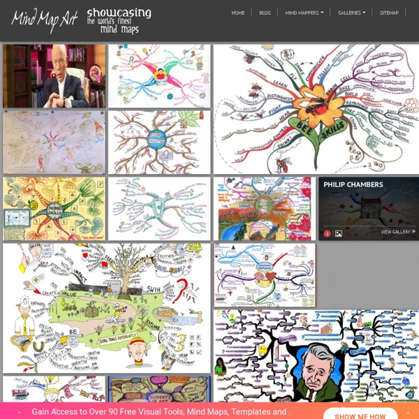 Mind Map Art: Showcasing the World's Finest Mind Maps
