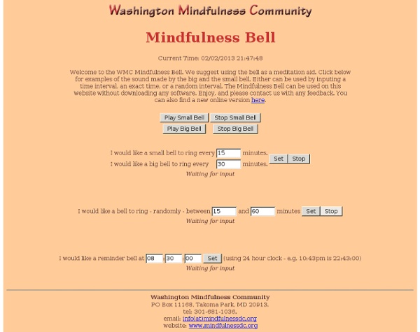 Mindfulness Bell