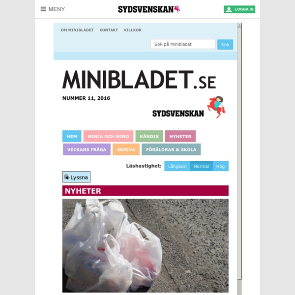 Minibladet - Nyheter Dygnet Runt