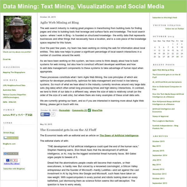 Data Mining: Text Mining, Visualization and Social Media