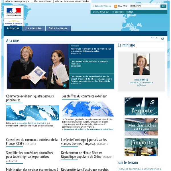 Commerce extérieur. Marchés extérieurs et commerce international