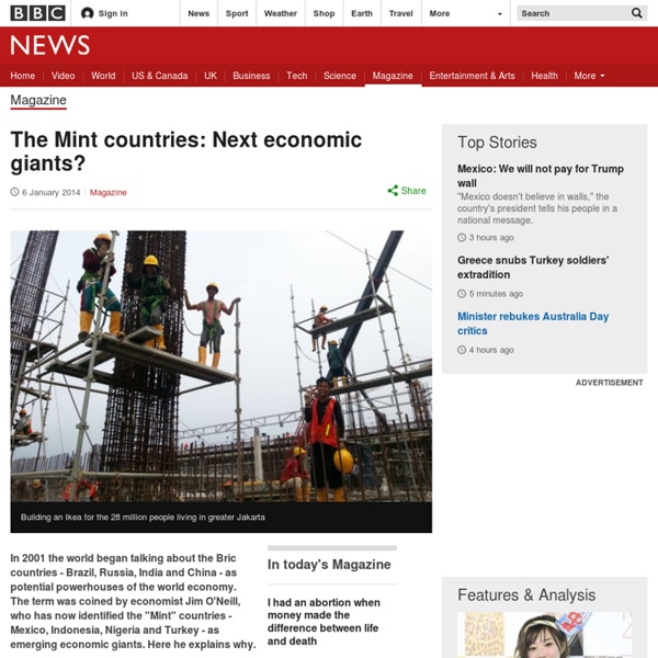 The Mint countries: Next economic giants?