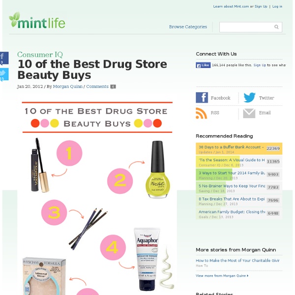 10 of the Best Drug Store Beauty Buys