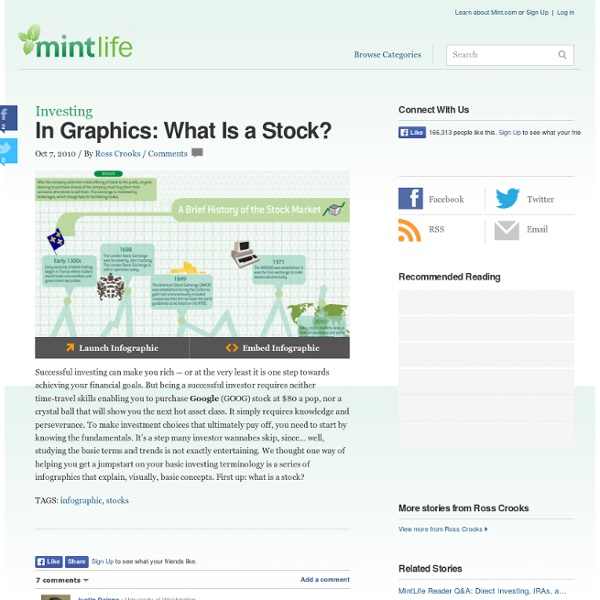 In Graphics: What Is a Stock?