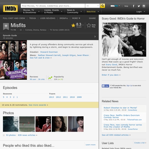 Misfits (TV Series 2009–