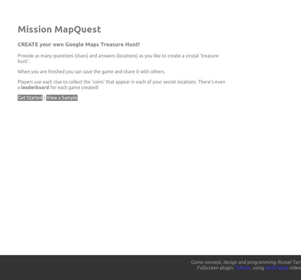 Mission MapQuest