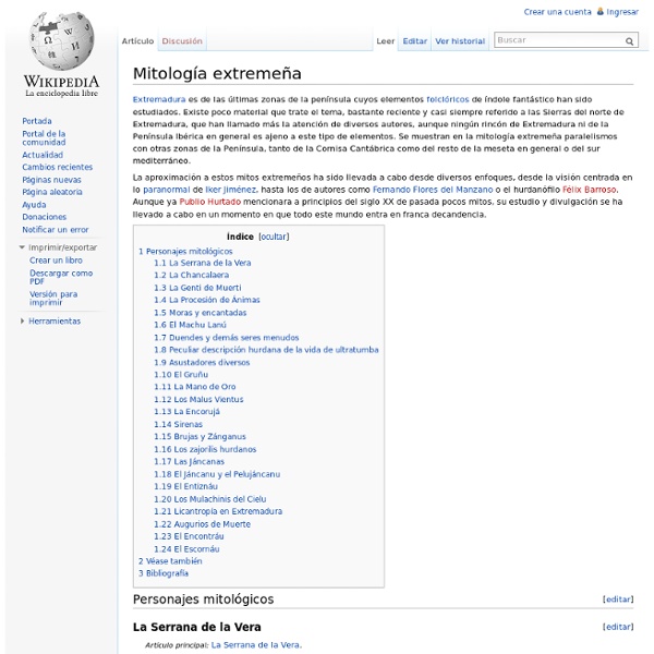 Mitología extremeña