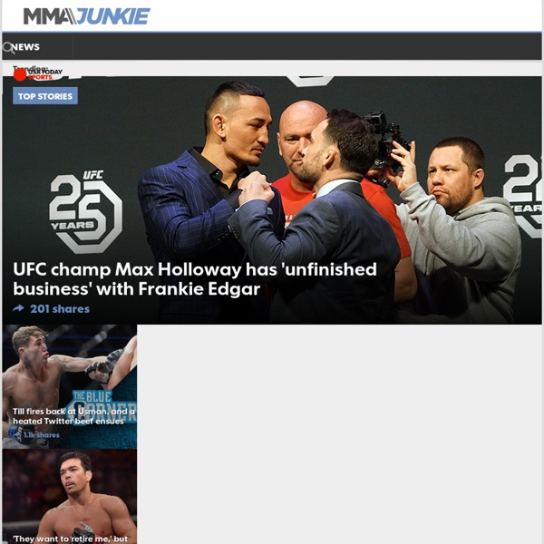 UFC blog for UFC news, UFC rumors, fighter interviews and event previews/recaps