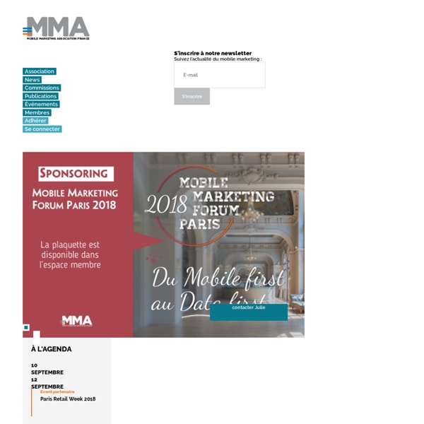 MMAF : Mobile Marketing Association France