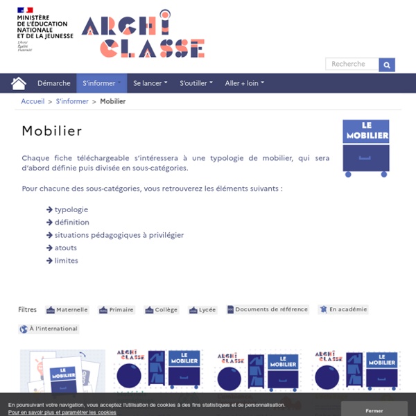 Mobilier - Archiclasse