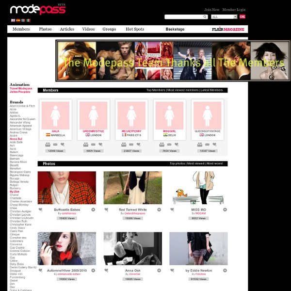 Modepass - // Fashion // Beauty // Trendy - Social Network