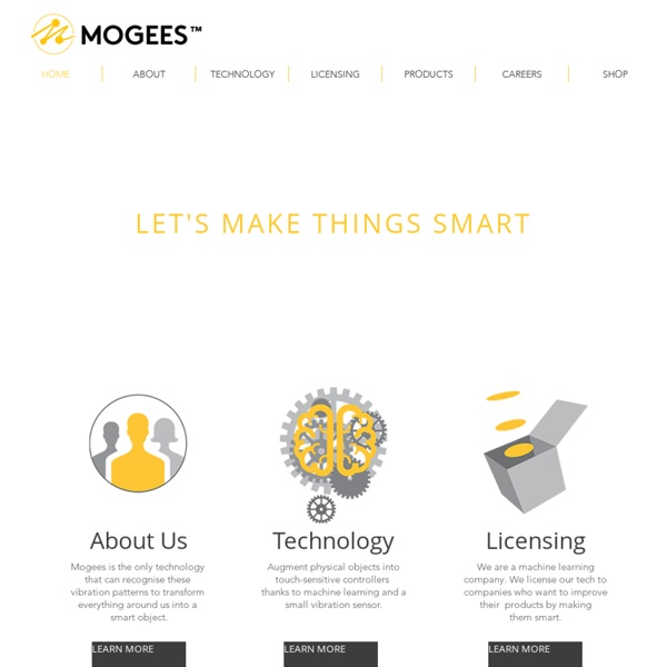Mogees® : Play the world!