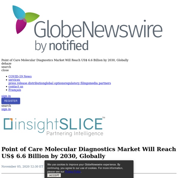 Point of Care Molecular Diagnostics Market Will Reach US$