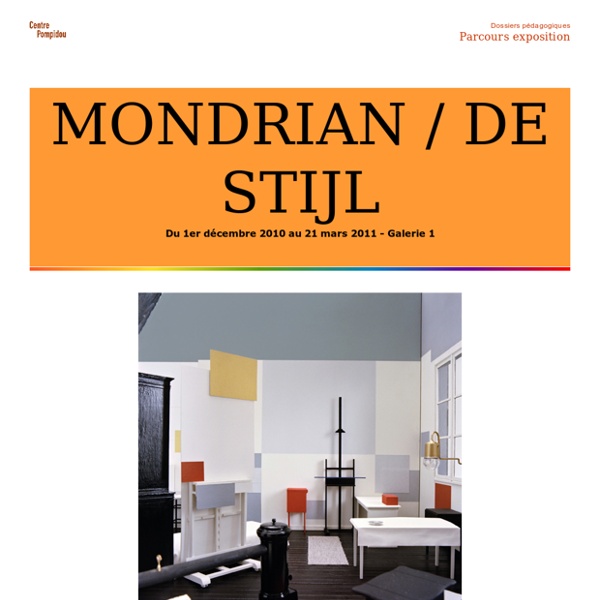 Mondrian / De Stijl