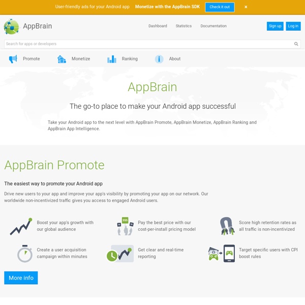AppBrain - die besten Android Apps und Spiele aus dem Android Markt