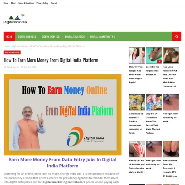 How To Earn More Money From Digital India Platform