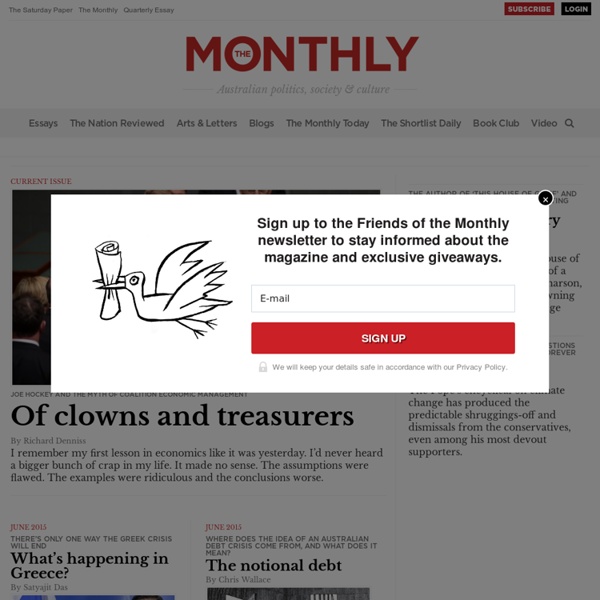 Australia: The Monthly