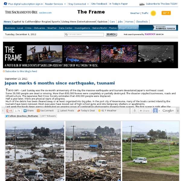 Japan marks 6 months since earthquake, tsunami