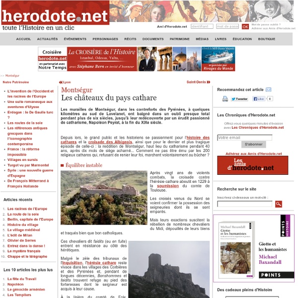 Montségur - Les châteaux du pays cathare